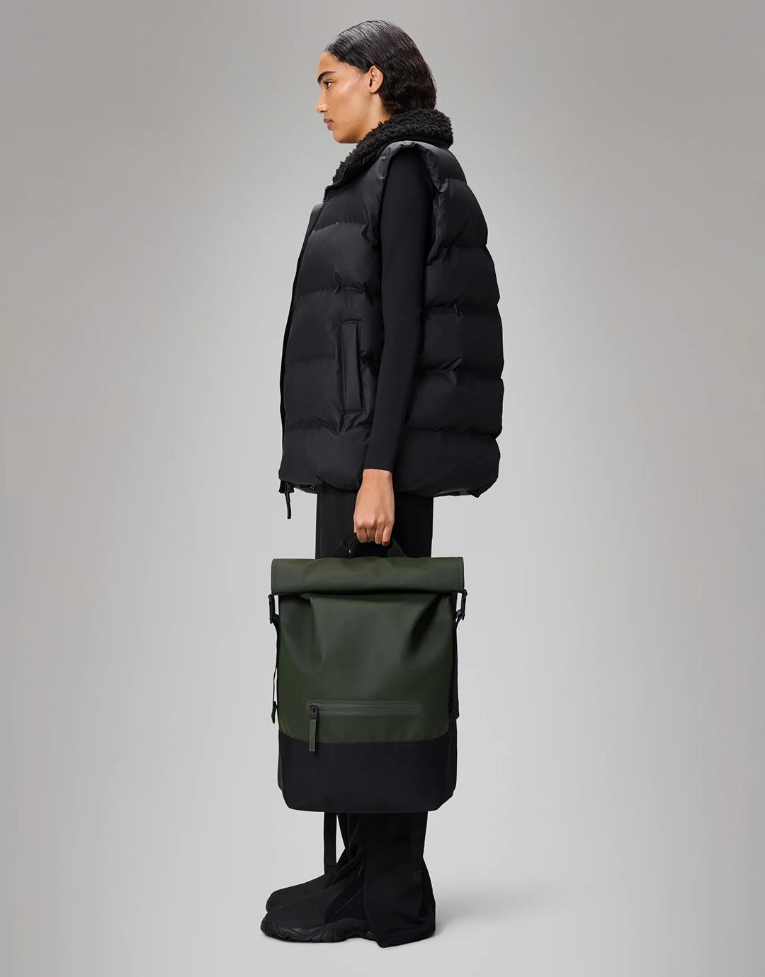 Trail Rolltop Backpack W3 - Green