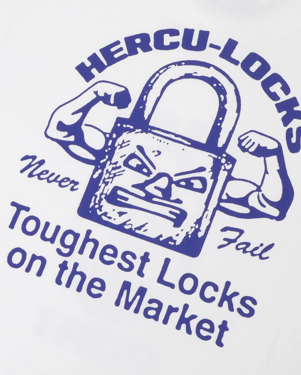 Hercu~Locks Tee - White
