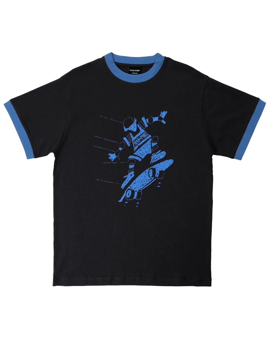 Cloncurry Ringer Tee - Black