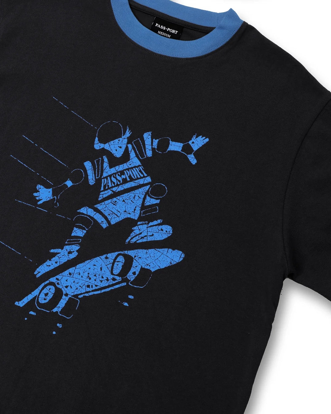 Cloncurry Ringer Tee - Black