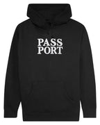 Official Stacked Hoodie - Black by Pass-Port