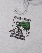 Distribution Hoodie - Ash by Pass-Port - view 2