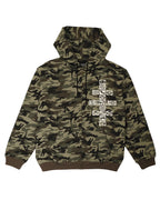 Kollaasi Zip Hoodie - Woodland Camo by Pass-Port - view 2