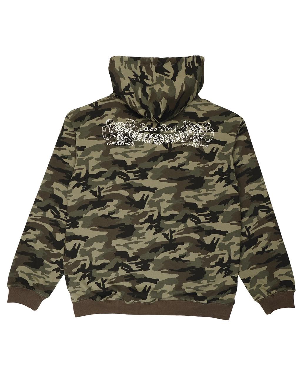 Kollaasi Zip Hoodie - Woodland Camo