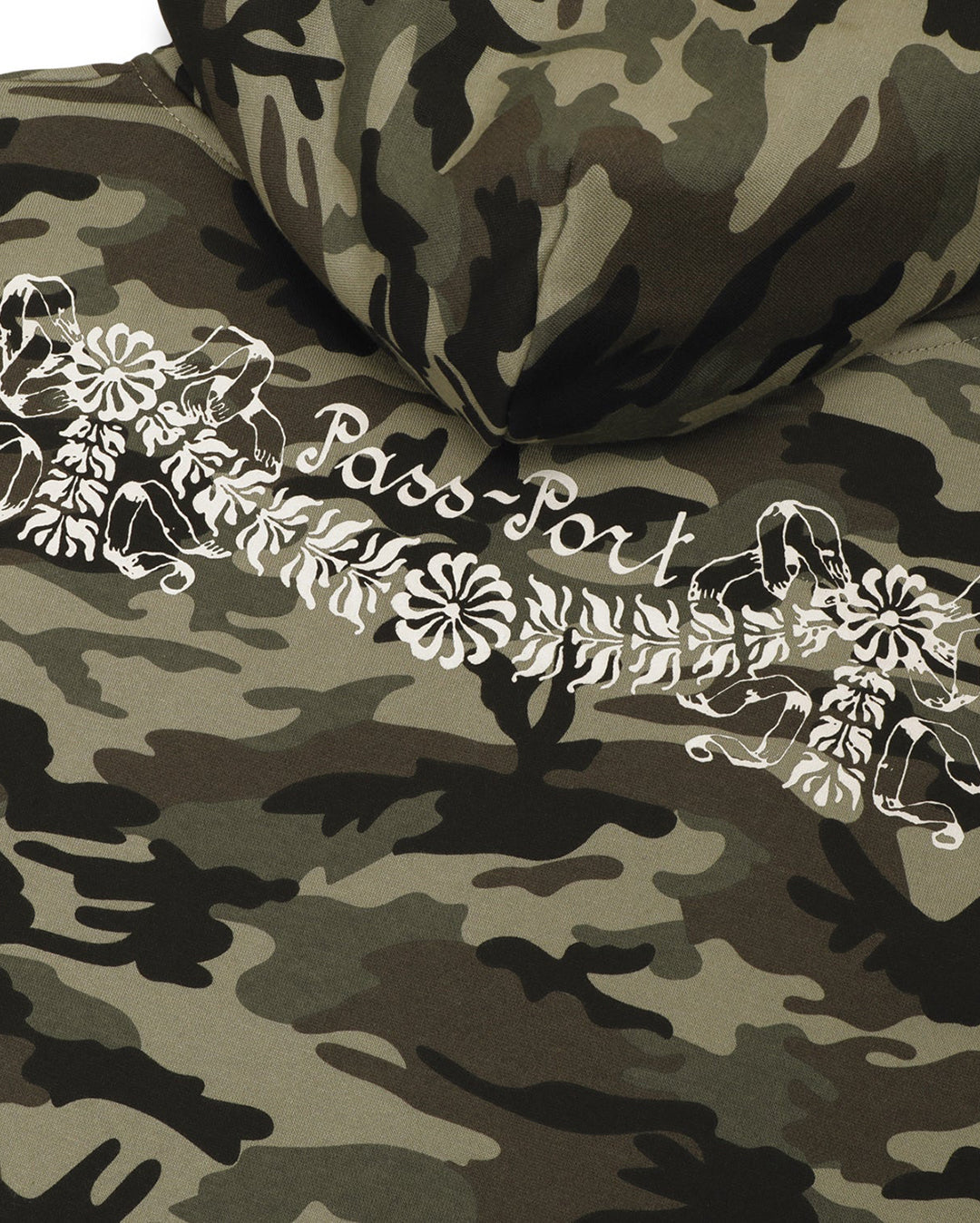 Kollaasi Zip Hoodie - Woodland Camo