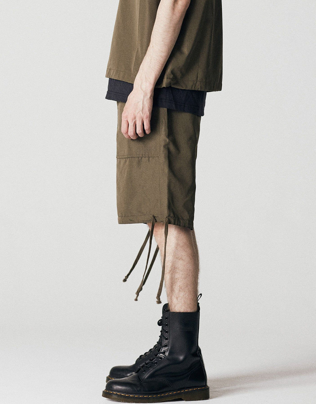 Military Reversible Shorts - Olive