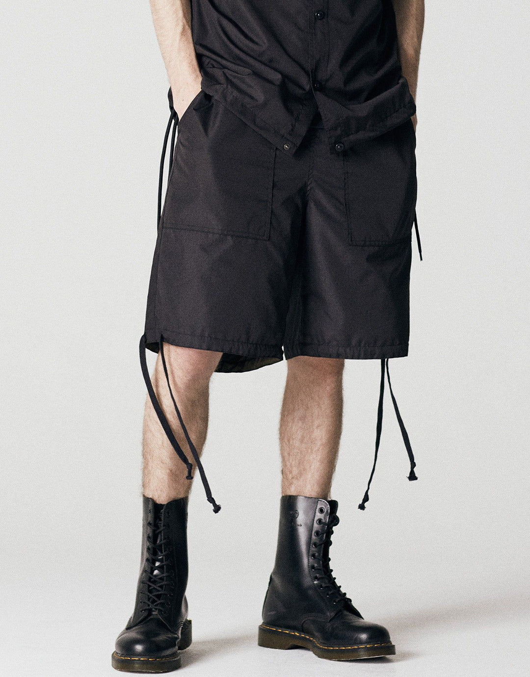Military Reversible Shorts - Black