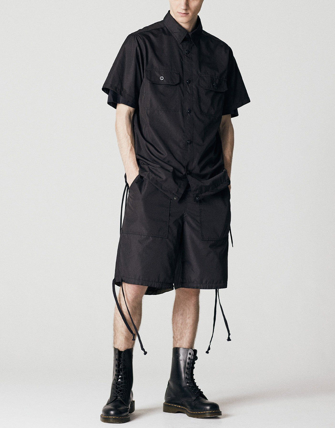 Military Reversible Shorts - Black