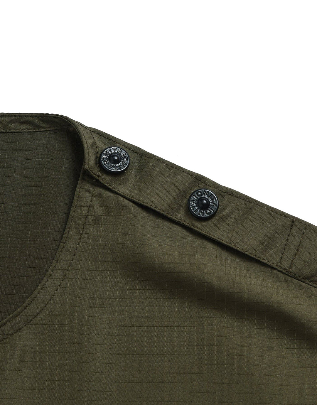 Military No Sleeve Nylon Tank - Olive