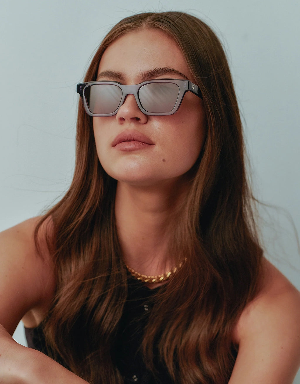 Brooklyn Sunglasses - Black/Brown