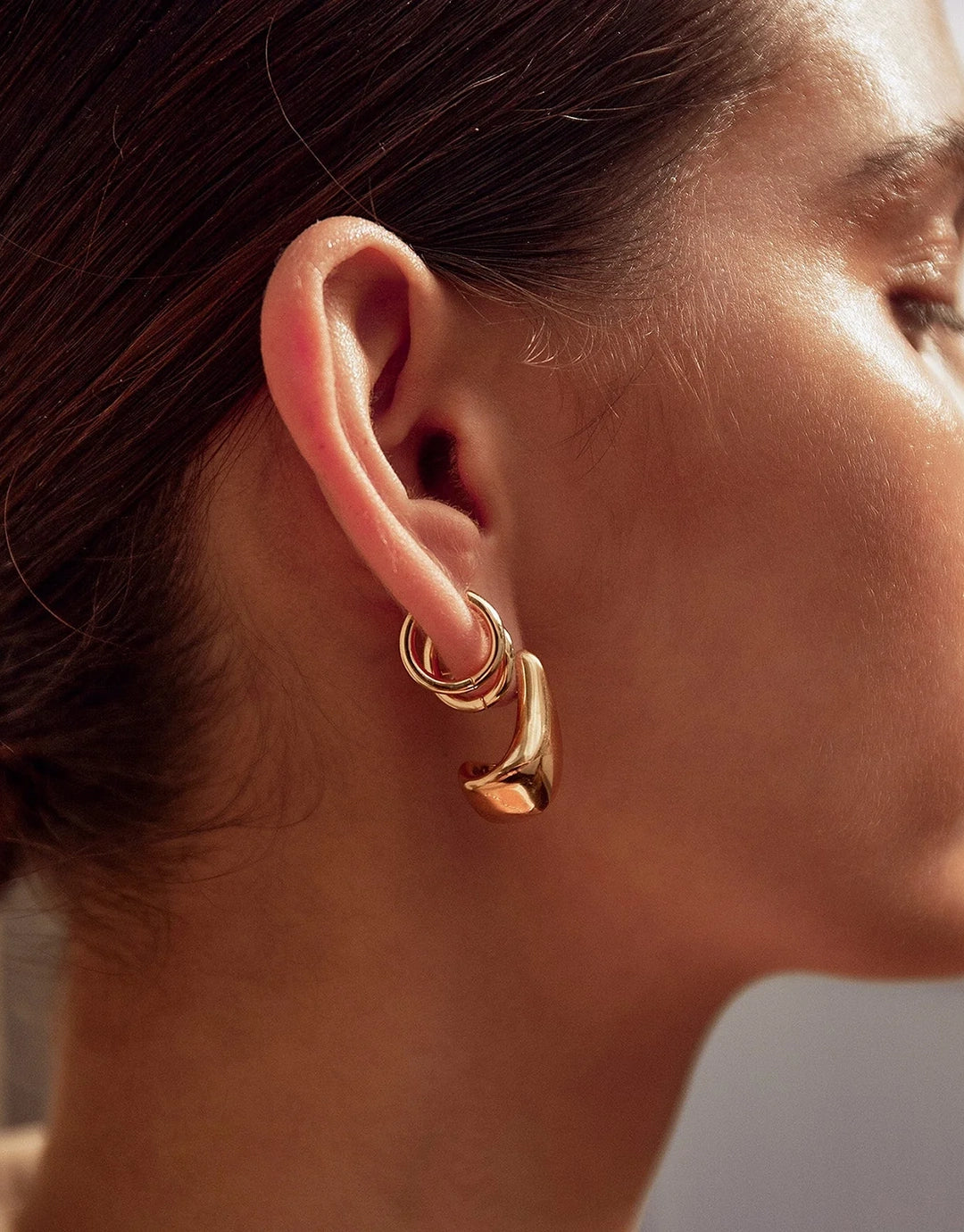 Delphine Gold Earrings