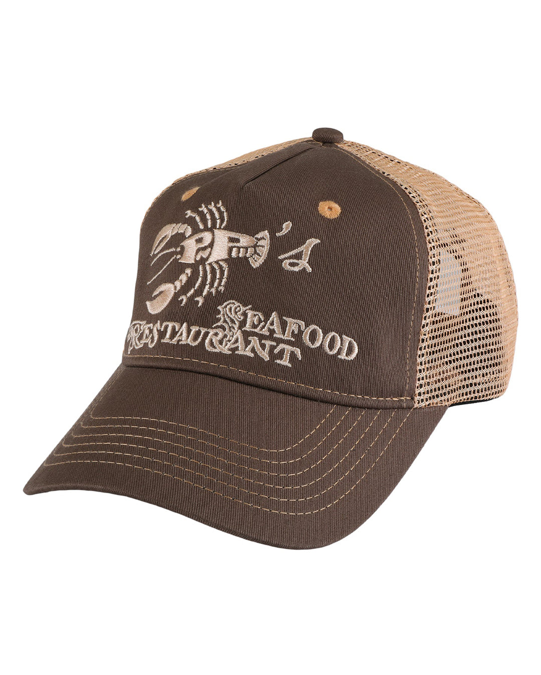 Seafood Staff Packers Trucker - Bark