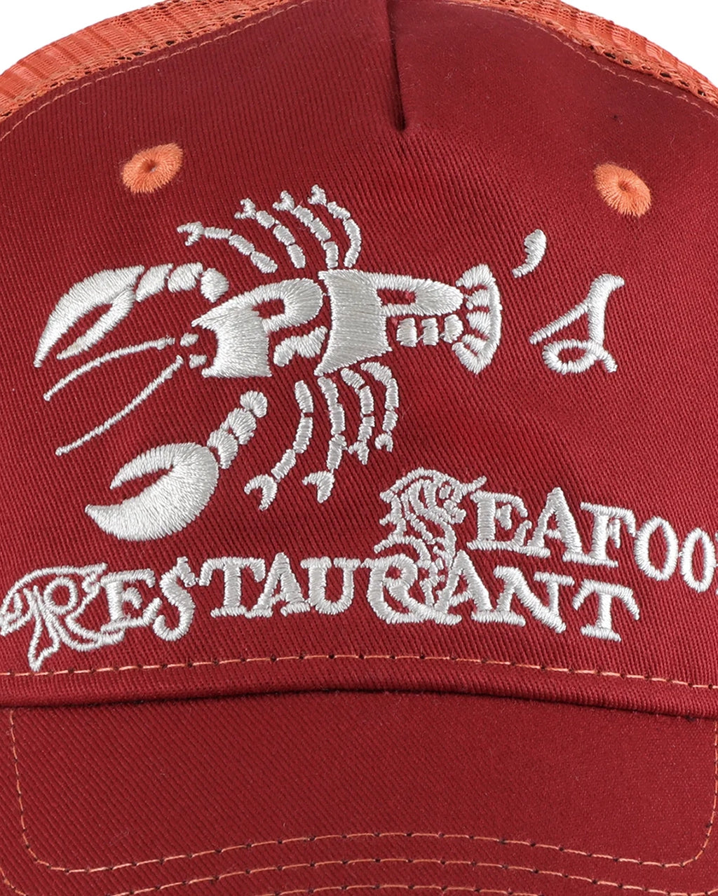 Seafood Staff Packers Trucker - Lobster Red