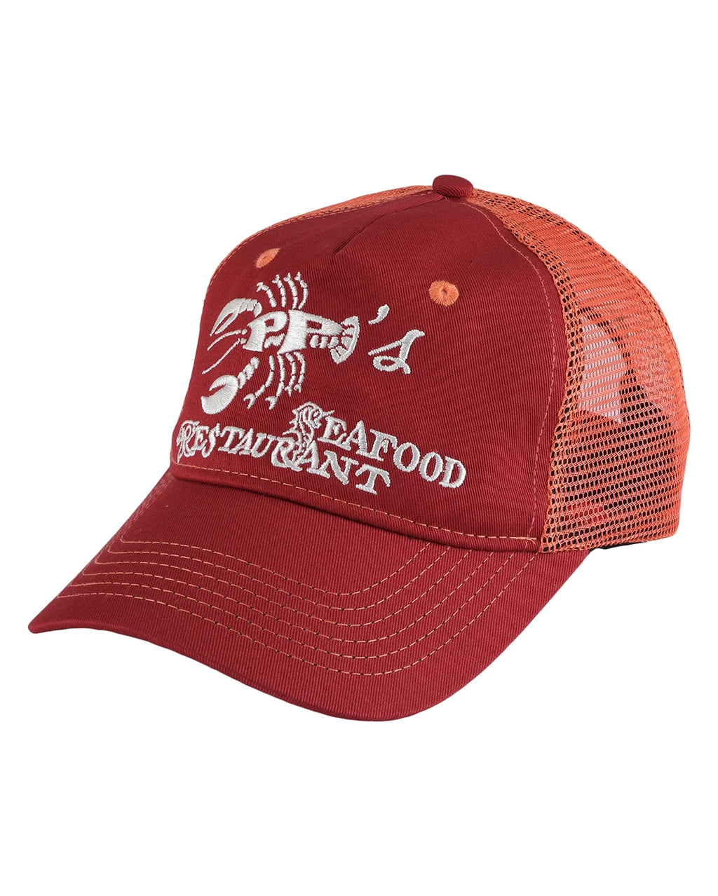 Seafood Staff Packers Trucker - Lobster Red