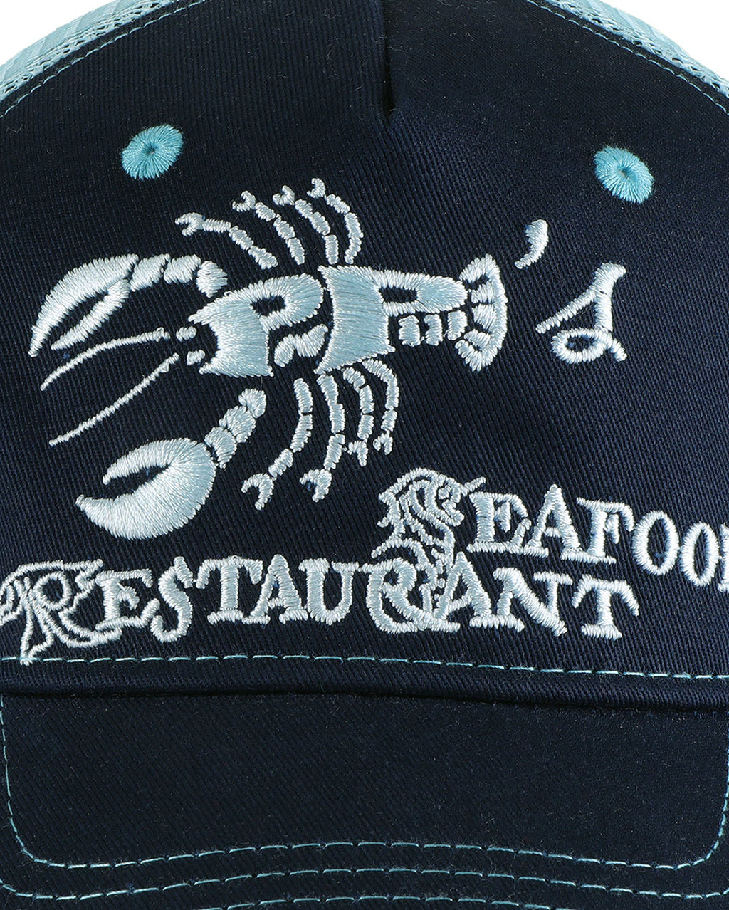 Seafood Staff Packers Trucker - Navy