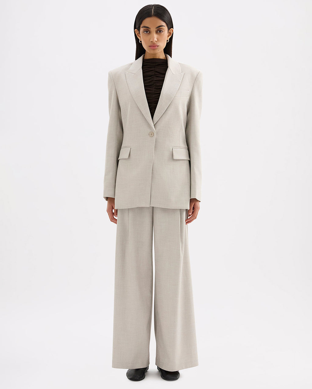 Aren Blazer - Sandstone - Nude Lucy