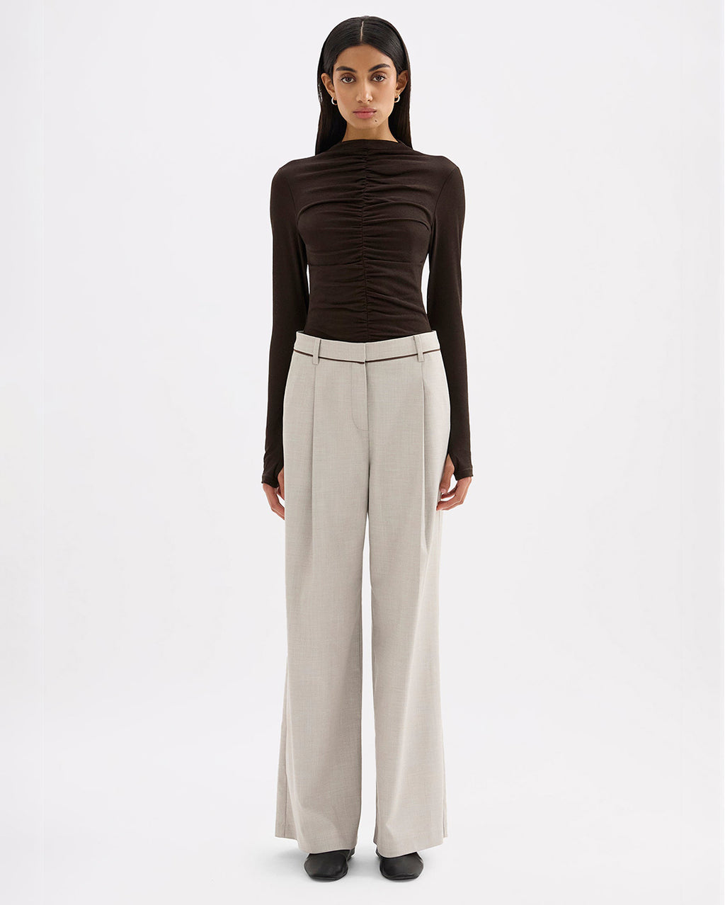 Aren Pant - Sandstone - Nude Lucy