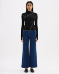 Aslan Long Sleeve Top - Black - Nude Lucy