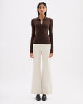 Danica Merino Blend Knit - Chocolate - Nude Lucy