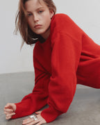 Elsie Knit - Vermillion - Nude Lucy