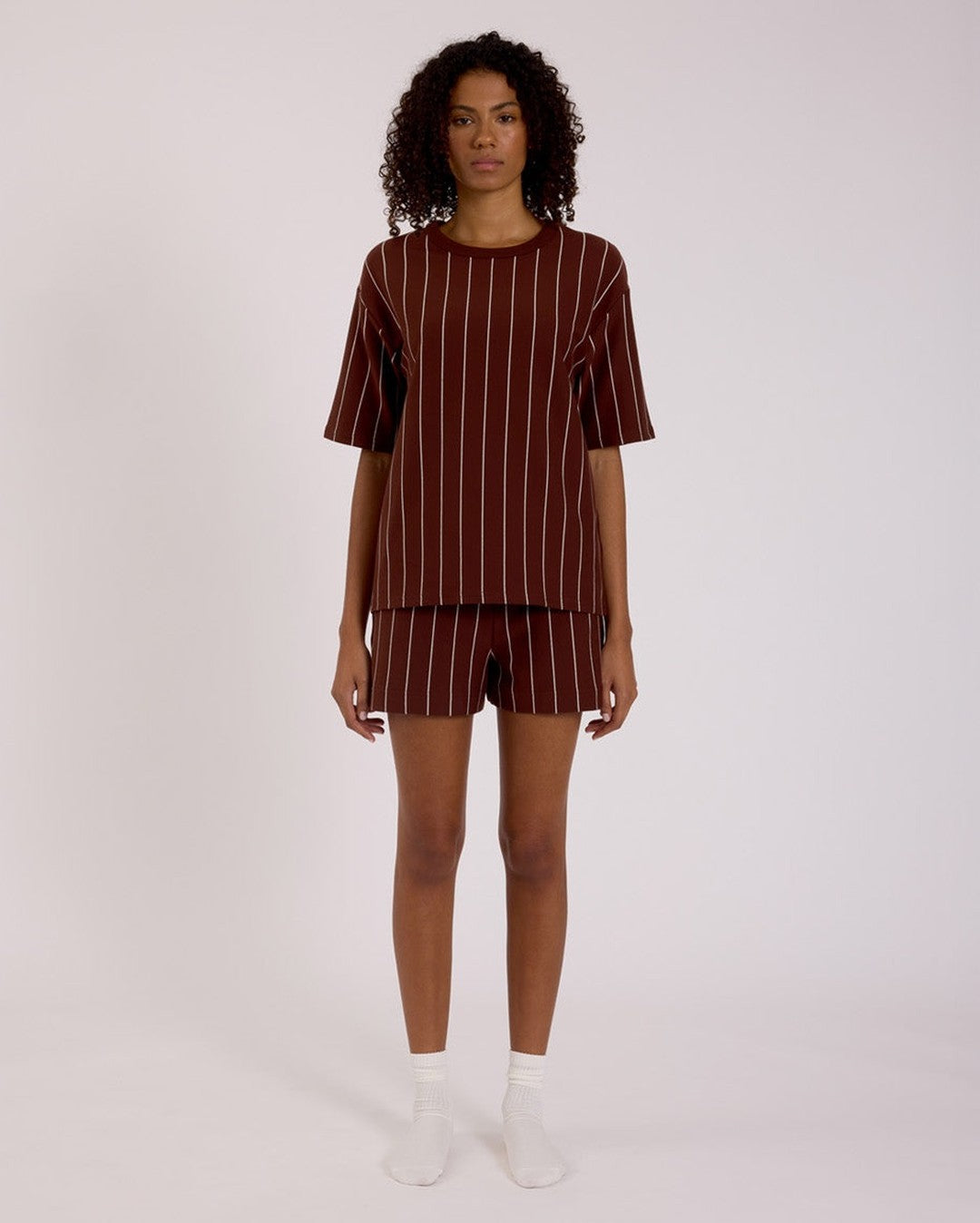 Sleep T-Shirt - Mahogany - Hommey