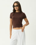 Indah - Slinky Tee - Coffee - Afends