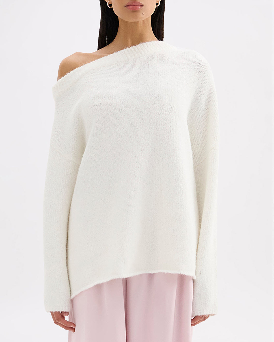 Lavinia Knit - Salt - Nude Lucy