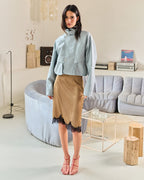 Lucia Skirt - Taupe by Madison the Label