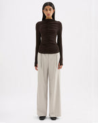 Marti Mesh Top - Espresso - Nude Lucy