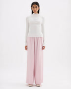 Mimi Long Sleeve Top - Salt - Nude Lucy