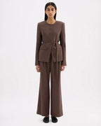 Nadia Jacket - Chocolate - Nude Lucy