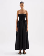 Zuri Maxi Dress - Black - Nude Lucy