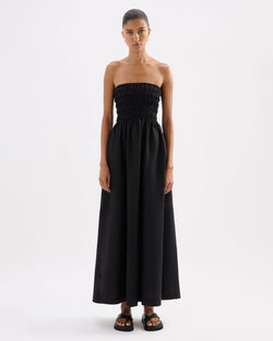 Zuri Maxi Dress - Black - Nude Lucy