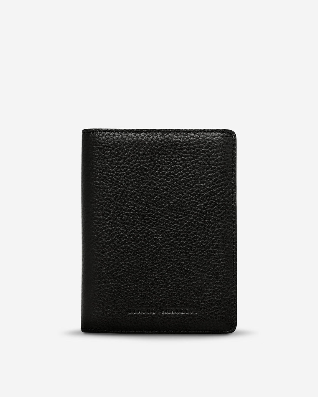In Transit Passport Wallet - Black - Status Anxiety