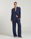 Boss Pant - Navy Pinstripe by Summi Summi