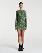 Hibernate A-Line Mini Dress - Viper - Summi Summi