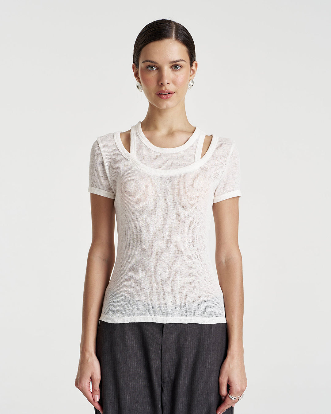 Cut Out Top - Vanilla - Summi Summi
