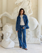 Denim Jacket - Bleu - Summi Summi
