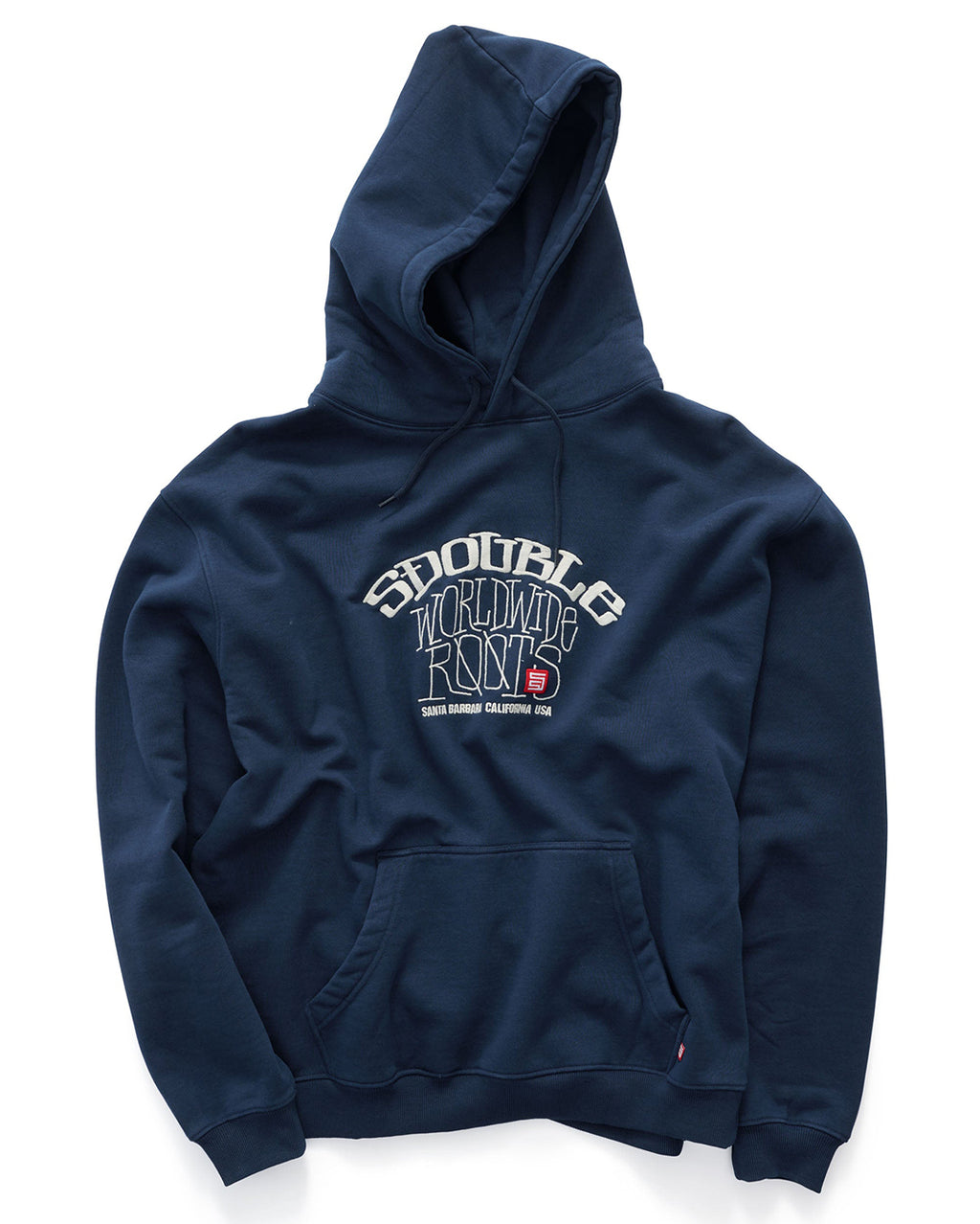 Arch Roots Pullover Hoodie - Navy - S-Double