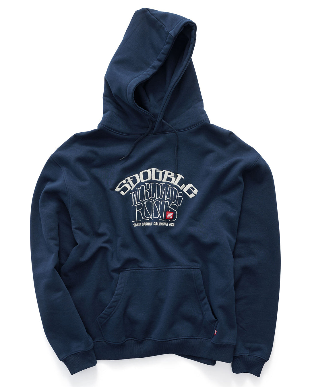 Arch Roots Pullover Hoodie - Navy - S-Double