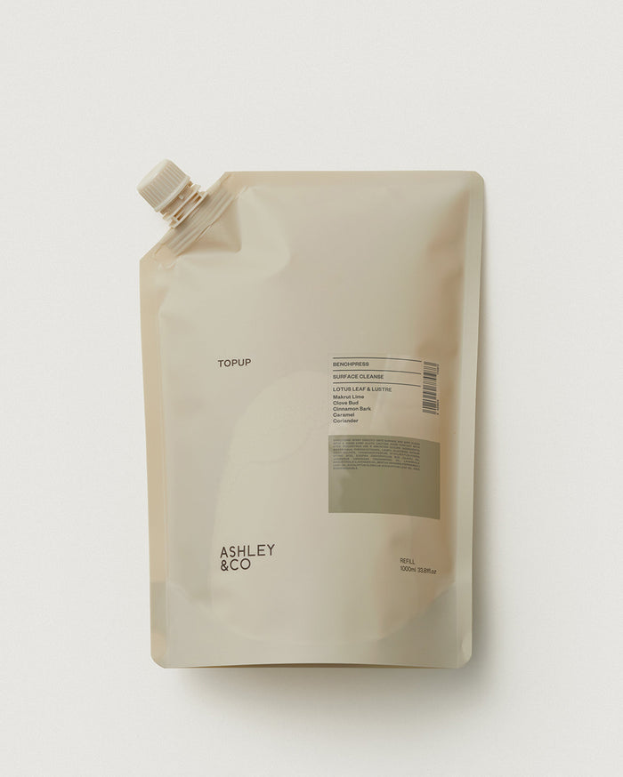 Topup Benchpress - Lotus Leaf & Lustre 1 Litre