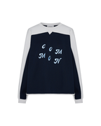 Common Sweatshirt - Navy/Sky - Commonplace Essentials