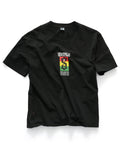 Roots Flag T-Shirt - Pigment Black - S-Double