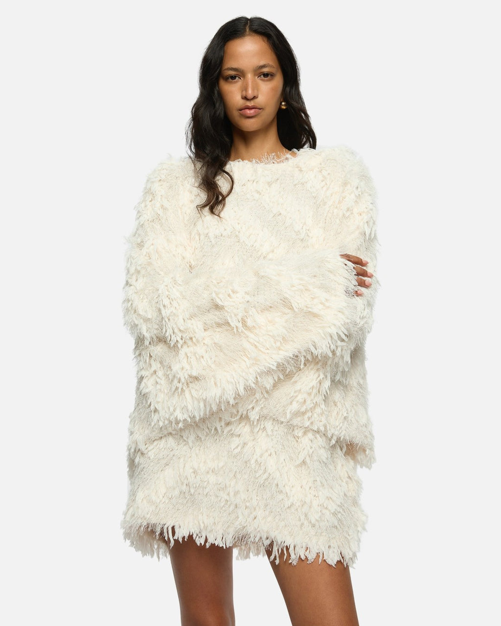 Blanca Raffy Dress - Ivory - Blanca