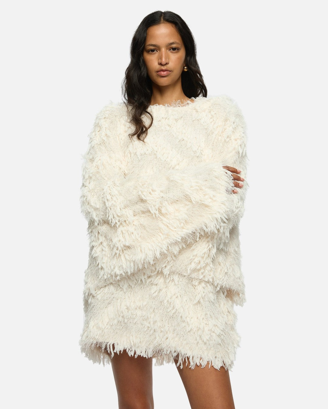 Blanca Raffy Dress - Ivory - Blanca