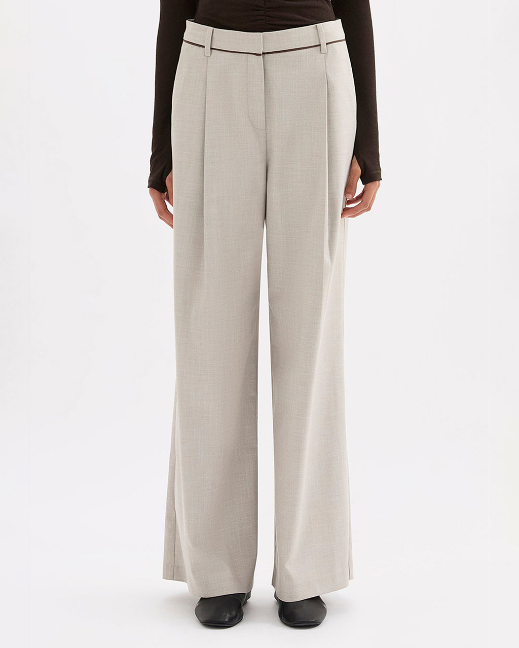 Aren Pant - Sandstone - Nude Lucy