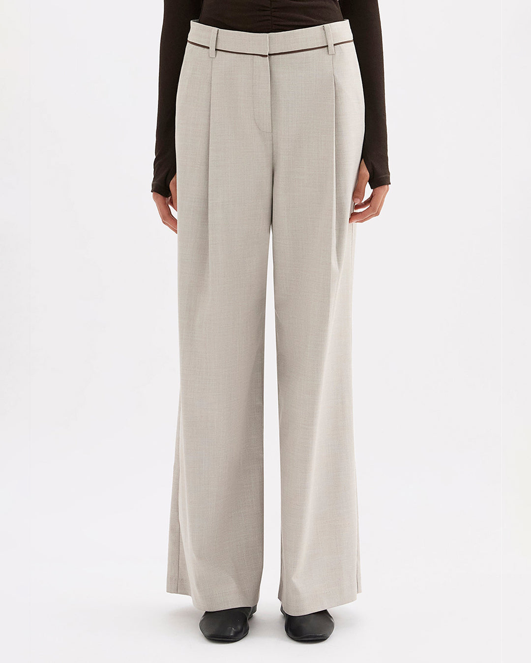 Aren Pant - Sandstone - Nude Lucy