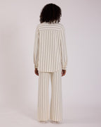 Long Sleeve Sleep Shirt - Snow - Hommey