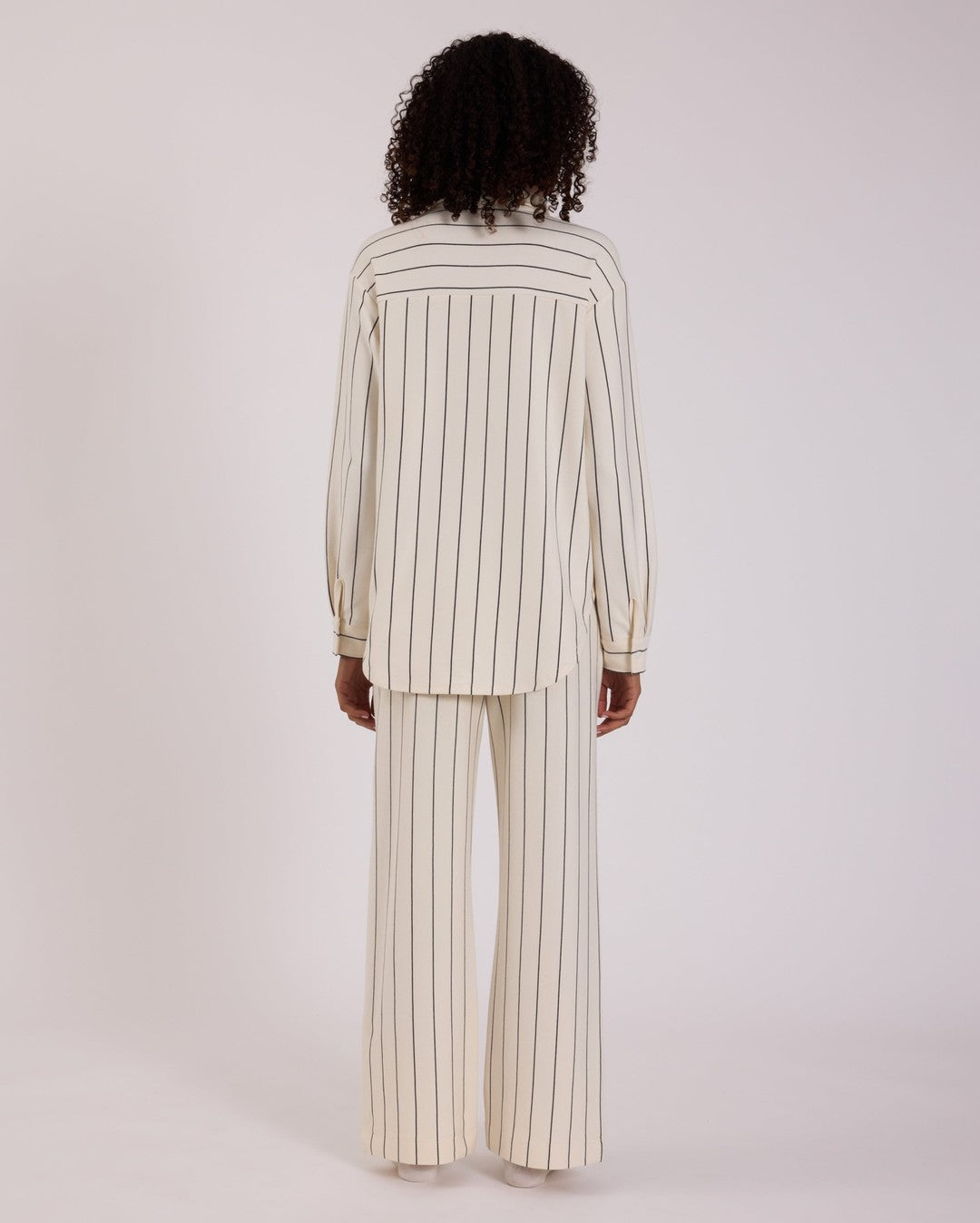 Long Sleeve Sleep Shirt - Snow - Hommey