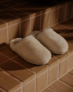 Sheepskin Slippers - Cream - Hommey